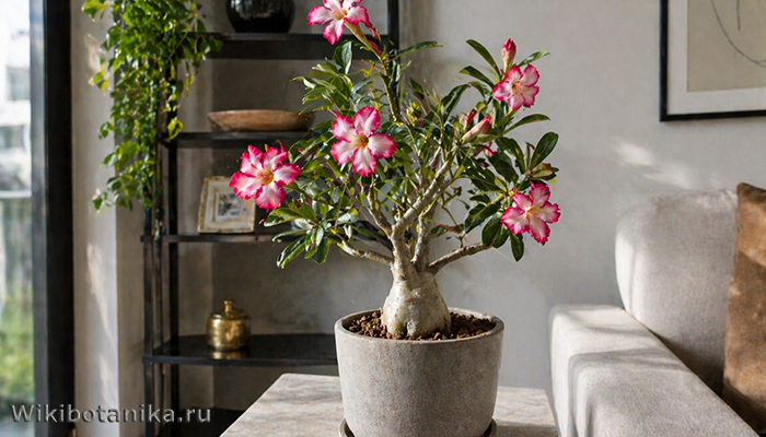 Адениум как выглядит